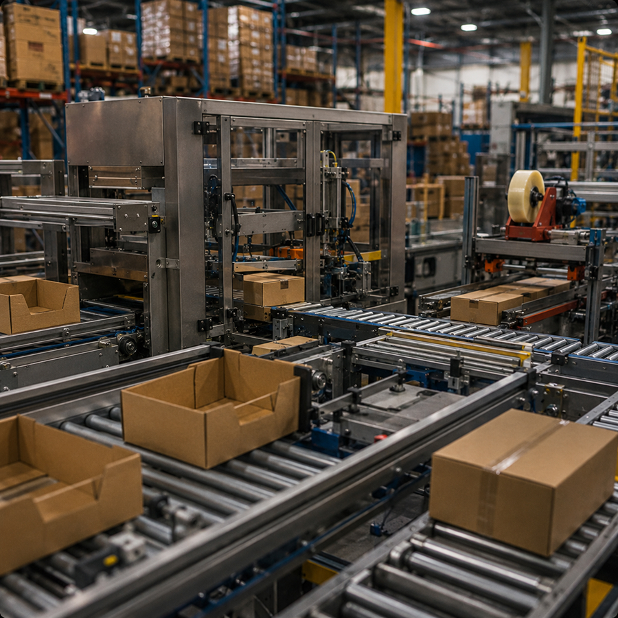 Case Packers, Sealers & Tray Makers